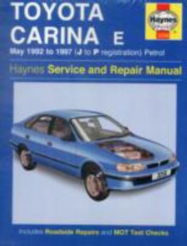 Paperback Toyota Carina E Book