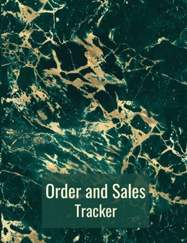 Order and Sales Tracker: Customer Order Form BookSales order tracker for small businessOrder sales log book