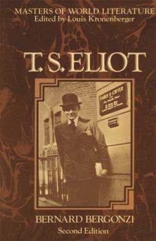 Paperback T. S. Eliot (Masters of world literature series) Book