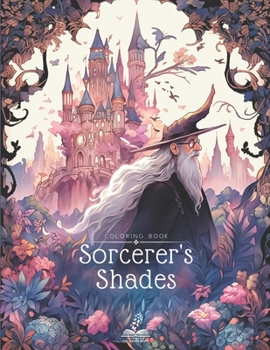 Paperback Sorcerer's Shades Coloring Book: A Journey into a Magical Coloring World Book