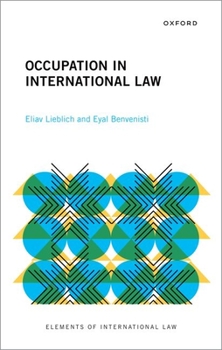 Hardcover Occupation in International Law Book