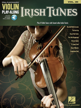 Paperback Irish Tunes: Violin Play-Along Volume 20 Book/Online Audio Book