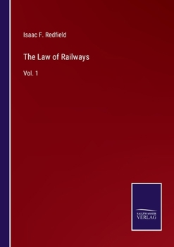 Paperback The Law of Railways: Vol. 1 Book