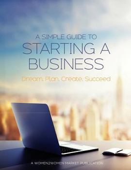 Paperback A simple guide to starting a business Book