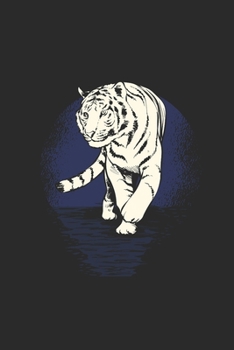 Tiger Drawing: Tigers Notebook, Blank Lined (6" x 9" - 120 pages) ~ Animal Themed Notebook for Daily Journal, Diary, and Gift