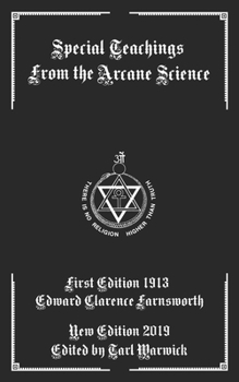 Paperback Special Teachings from the Arcane Science Book