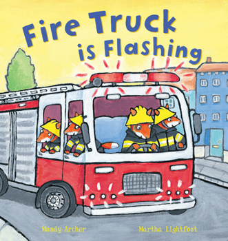 Paperback Fire Truck Is Flashing Book