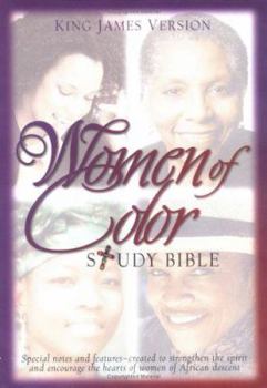 Leather Bound Women of Color Study Bible Book