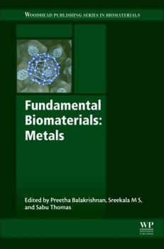 Paperback Fundamental Biomaterials: Metals Book