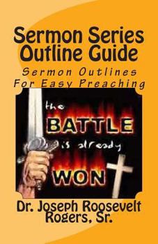 Paperback Sermon Series Outline Guide: Sermon Outlines For Easy Preaching Book