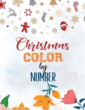Christmas Color by Number: A Christian Coloring Book gift card alternative, Christian Religious Lessons, Good Vibes relaxation and Inspiration