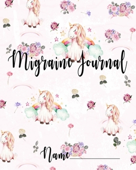 Paperback Migraine Journal: A Childs Migraine Tracker Book