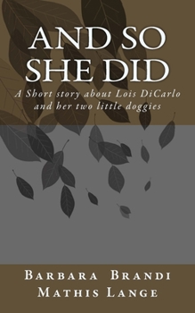 Paperback And So She Did Book