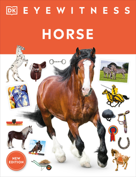 Paperback Eyewitness Horse Book