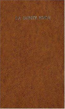 Vinyl Bound French Bible, Revised Segond, Colombe, La Sainte Bible (French Edition) [French] Book