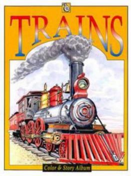 Paperback Trains Book