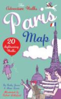 Map Adventure Walks Paris Map Book