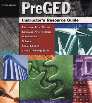 Paperback PreGED Instructor's Resource Guide Book