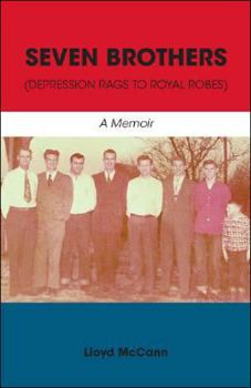 Paperback Seven Brothers: Depression Rags to Royal Robes Book