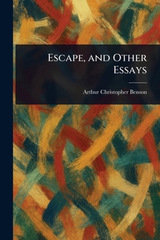 Paperback Escape, and Other Essays Book