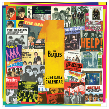 Calendar Cal 2024- The Beatles Daily Desktop Book