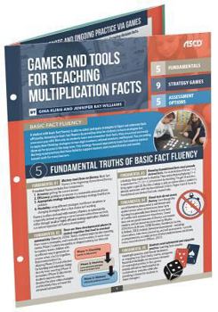 Wall Chart Games and Tools for Teaching Multiplication Facts (Quick Reference Guide) Book