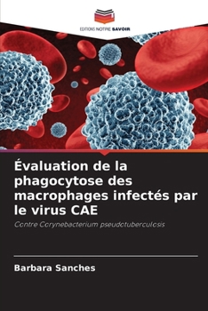 Paperback Évaluation de la phagocytose des macrophages infectés par le virus CAE [French] Book