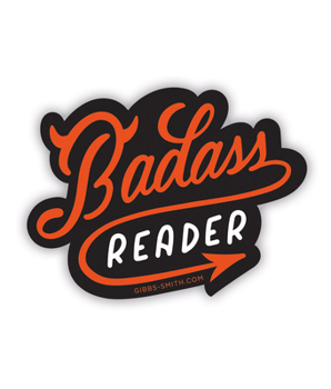 Paperback Badass Reader Sticker Book