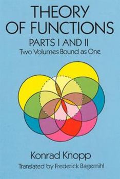 Paperback Theory of Functions, Parts I and II Book