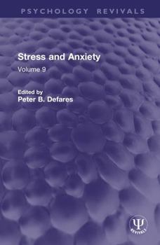 Hardcover Stress and Anxiety: Volume 9 Book