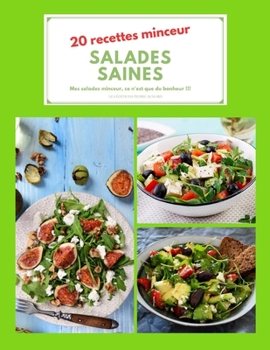 Paperback 20 salades minceur: Salades saines [French] Book