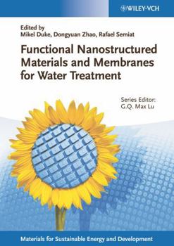 Hardcover Functional Nanostructured Materials and Membranes for Water Treatment Book