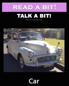 Paperback Read a Bit! Talk a Bit! Car: Alzheimer's Dementia activity book