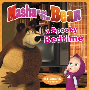 Paperback Masha and the Bear: A Spooky Bedtime Book