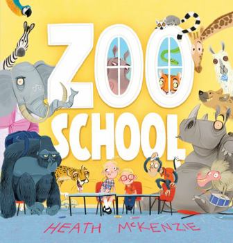 Hardcover Zoo School Book