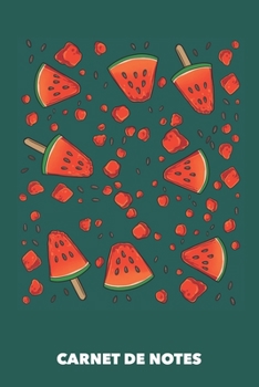 Carnet de Notes: Explosion de past�que A5 blanc - 120 pages pour les gens � la mode (rose fuchsia)