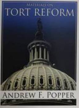 Paperback Popper's Materials on Tort Reform Book