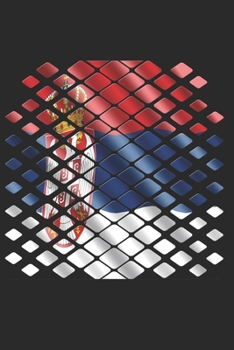 SERBIA NOTEBOOK: Serbia Notebook | college book | diary | journal | booklet | memo | composition book | 120 sheets - Dot Grid paper 6x9 inch