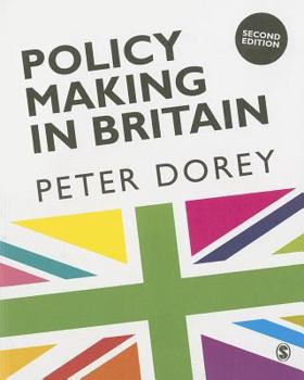 Hardcover Policy Making in Britain: An Introduction Book