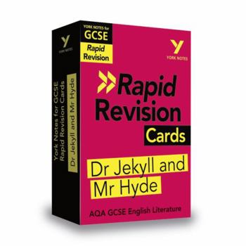 Cards York Notes for AQA GCSE (9-1) Rapid Revision Cards: The Strange Case of Dr Jekyll and Mr Hyde Book