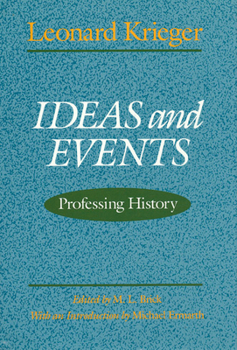 Hardcover Ideas and Events: Professing History Book