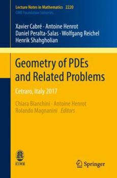 Paperback Geometry of Pdes and Related Problems: Cetraro, Italy 2017 Book