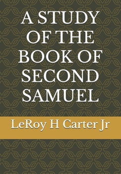 Paperback A Study of the Book of Second Samuel Book