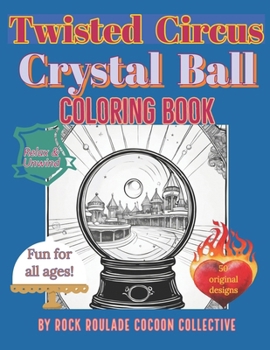 Paperback Crystal Ball: Coloring Book