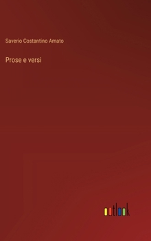Hardcover Prose e versi [Italian] Book