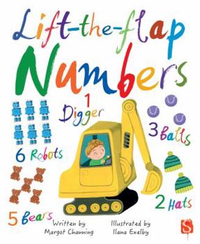 Board book Lift-The-Flap Numbers Book