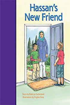 Paperback Rigby PM Stars Bridge Books: Individual Student Edition Purple Hassan's New Friend Book