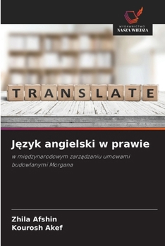 Paperback Język angielski w prawie [Polish] Book