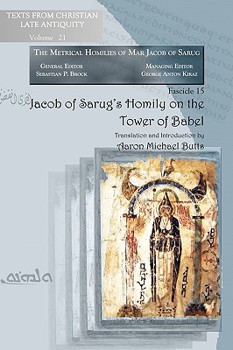 Paperback Jacob of Sarug's Homily on the Tower of Babel Book