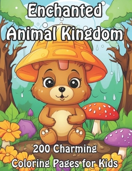 Enchanted Animal Kingdom: 200 Charming Coloring Pages for Kids